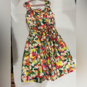 DKNY girls floral dress size M